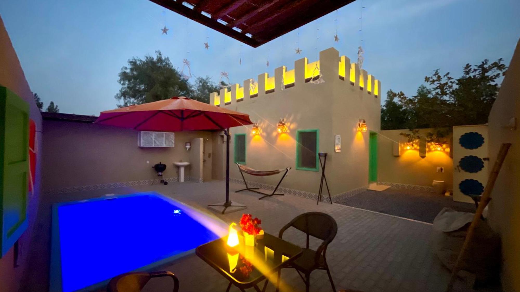 Al Bait Resort With Private Swimming Pools -Hrs Stables Al Hamraniyah Eksteriør bilde